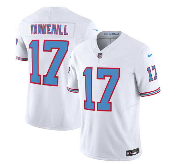 Men & Women & Youth Tennessee Titans #17 Ryan Tannehill White 2023 F.U.S.E. Vapor Limited Throwback Jersey,We sell and wholesale Men & Women & Youth Tennessee Titans #17 Ryan Tannehill White 2023 F.U.S.E. Vapor Limited Throwback Jersey on line form chian!